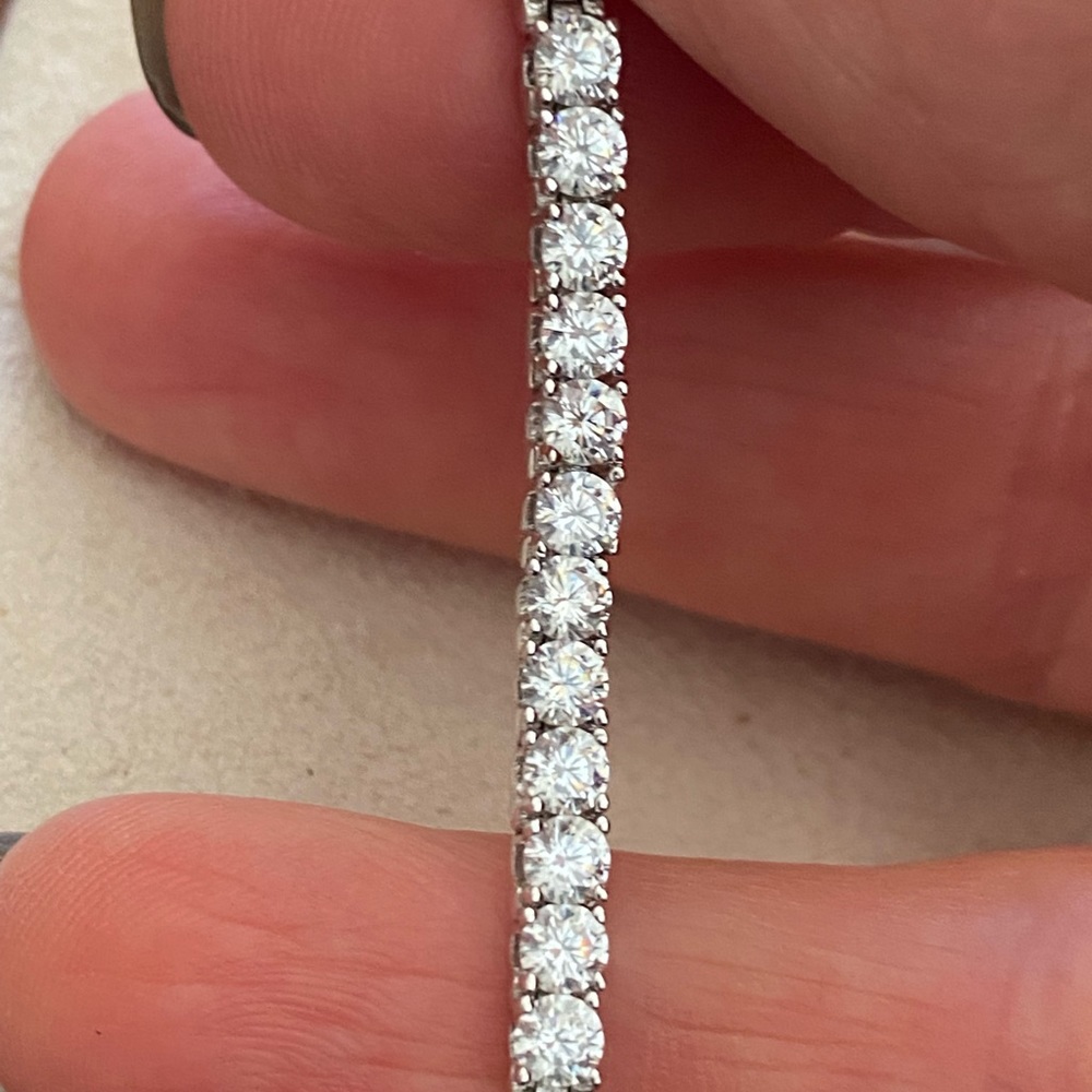 CZ tennis bracelet